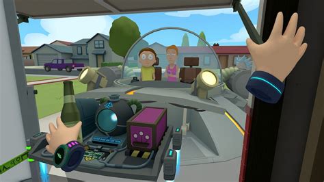Rick And Morty Virtual Rick Ality Playstation Vr Game Chronicles