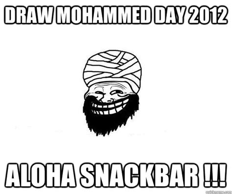 Draw Mohammed Day 2012 Aloha Snackbar Happy Draw M0 Day 3