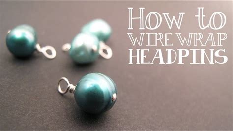How To Wire Wrap A Bead Dangle Wire Wrapped Loop Tutorial Jewelry Tutorial Hq Youtube