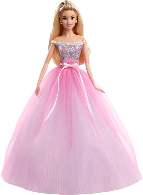 Best Buy Birthday Wishes Barbie Doll Pink Silver Dvp