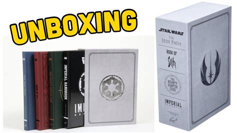 Unboxing Secrets Of The Galaxy Deluxe Box Set Star Wars Youtube