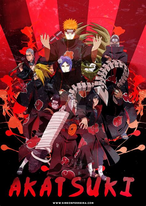 Akatsuki Concept Poster By Ifeelslick On Deviantart Naruto And Sasuke