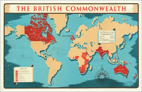 The British Commonwealth Barry Lawrence Ruderman Antique Maps Inc