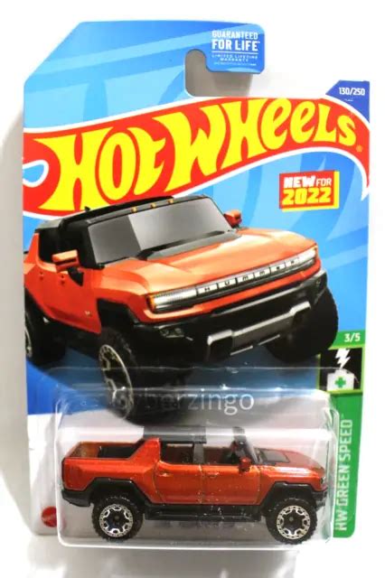 164 Hot Wheels Gmc Hummer Ev Diecast Model Car Copper Brand New 1099