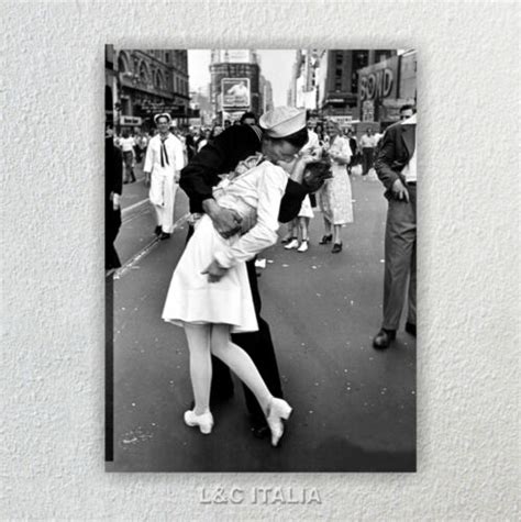 Eisenstaedt Bacio Marinaio Quadro X Foto Stampa Tela Times Square