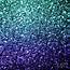 Beautiful Aqua Blue Ombre Glitter Sparkles Photograph By PL Design