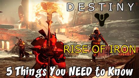 Ubisoft's effort was a big hit when it released earlier this year, but it will be interesting to see. Destiny: Rise of Iron Expansion - 5 Things You Need To ...