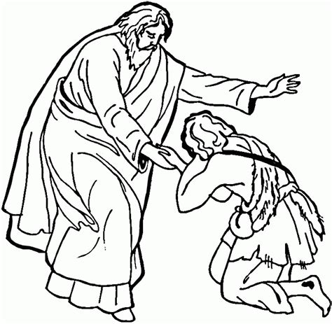 The Prodigal Son Coloring Pages - Coloring Home