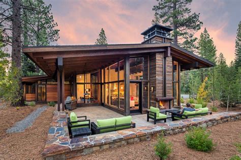 Mid Century Modern Mountain Home Homesqi