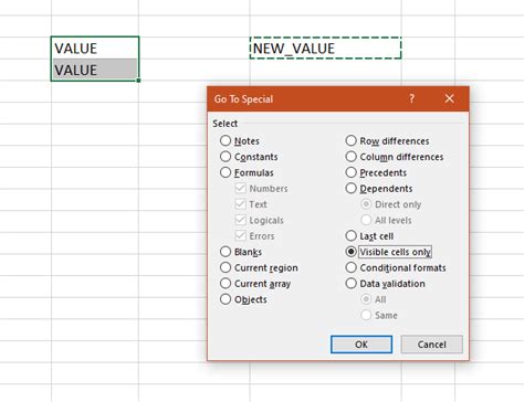 How To Paste Visible Cells Only In Excel Sheetaki