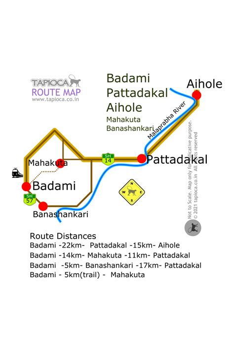 Badami Aihole Pattadakal Route