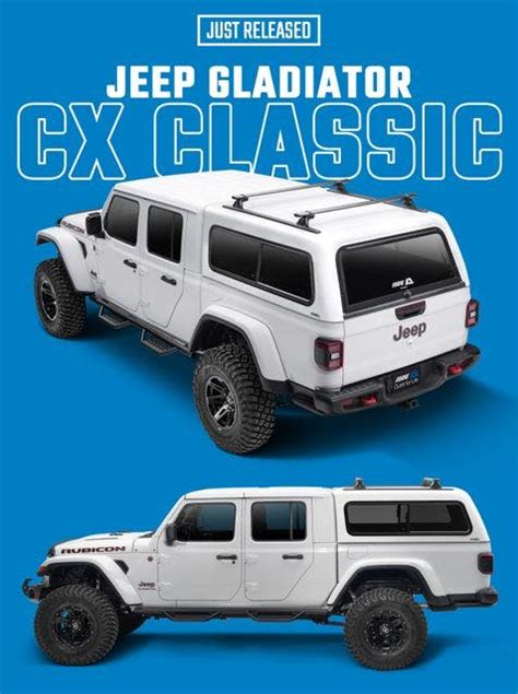More details on jeep gladiator soft top and tonneau cover. 2021 Livin' Lite Jeep Gladiator Camper Shells | White 2021 ...