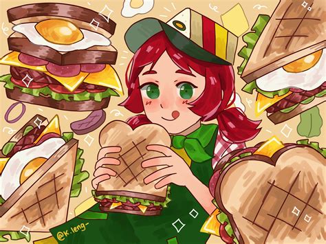 Here you can explore hq cookie run transparent illustrations, icons and clipart with filter setting like size, type, color etc. Sandwich Cookie - Cookie Run: OvenBreak - Wallpaper #2923348 - Zerochan Anime Image Board