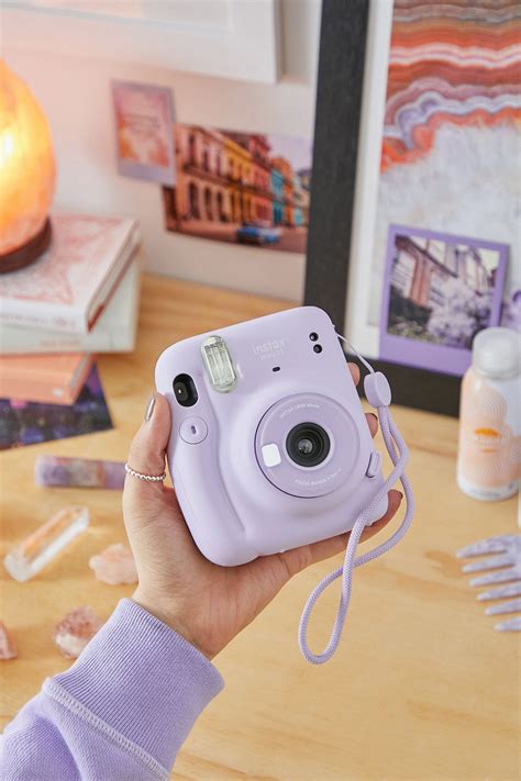 Fujifilm Instax Mini 11 Lilac Instant Camera Urban Outfitters Uk