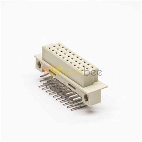 Din 41612 Connector Types 30 Pin Right Angle Abc 3 Rows Pcb Mount