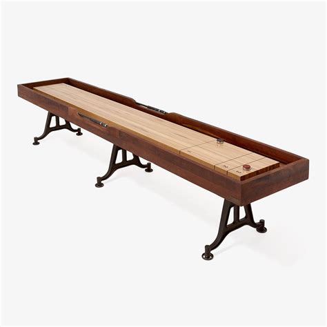 Edge Shuffleboard Table Modern Furniture Decor Shuffleboard Table