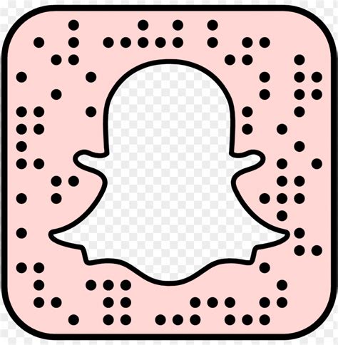Cute Pink Snapchat Logo
