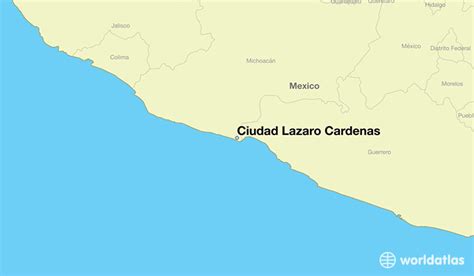 Where Is Ciudad Lazaro Cardenas Mexico Ciudad Lazaro Cardenas