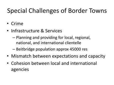 Ppt Border Towns An Overview Powerpoint Presentation Free Download