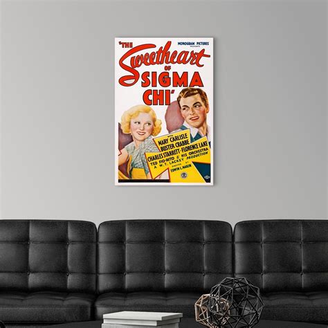 The Sweetheart Of Sigma Chi Vintage Movie Poster 1933 Wall Art