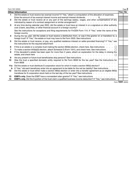 Irs Form 1041 Download Fillable Pdf Or Fill Online Us Income Tax
