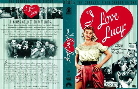 I Love Lucy Season R Dvd Covers Dvdcover Com