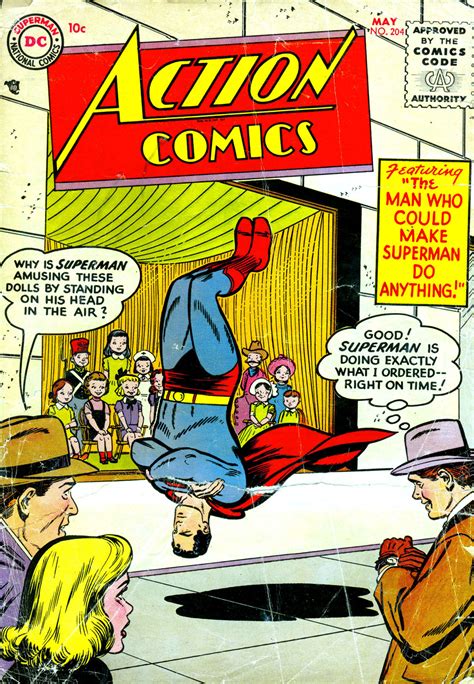 Read Online Action Comics 1938 Comic Issue 204