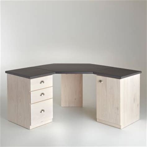 Bureau double caisson de la série ca du groupe lacasse. Bureau d'angle double caisson Betta - La Redoute - Pickture
