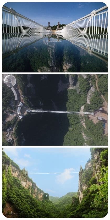 Zhangjiajie Glass Bridge สะพานกระจกจางเจียเจี้ย สะพานกระจกยาวที่สุดในโลก