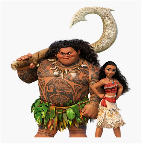 Moana And Maoi Png Download Moana And Maui Png Transparent Png