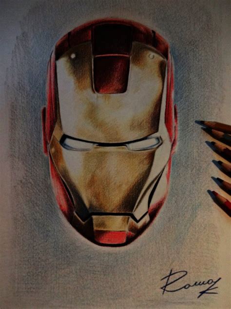 Iron Man Mask Drawing At Getdrawings Free Download