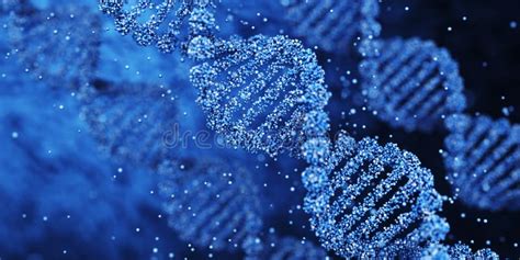 Dna Biotechnology Science Medicine Genetic Concept 3d Render