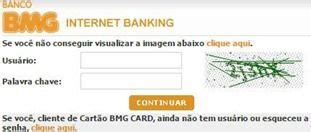 Internet Banking BMG Bancos Palavra Internet Banking