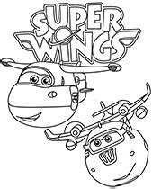 Home/free super wings coloring pages/printable coloring page. Free Super Wings coloring pages for children ...