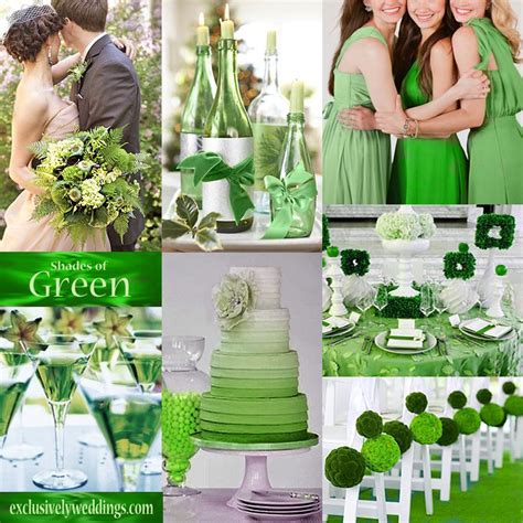 Your Wedding Color Green Exclusively Weddings Green Wedding