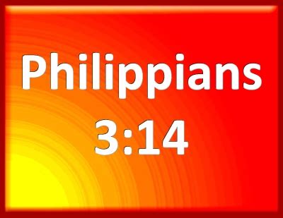 6.28 was divided into 3.14 to make 180 degrees, or pi. Bible Verse Powerpoint Slides for Philippians 3:14