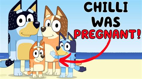 Chilli Was Pregnant 😱 This Is Not Bluey Fan Art Youtube