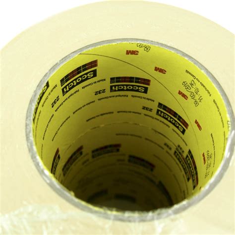 3m scotch 232 72 mm x 55 mm masking tape pack of 6 dan s discount tools