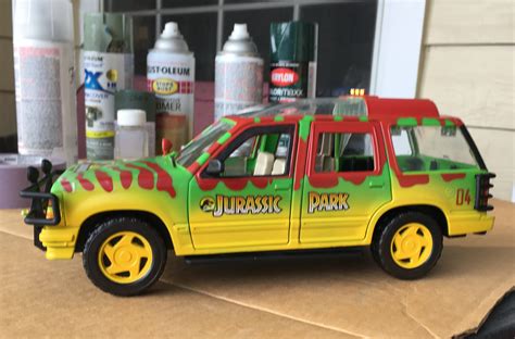 Jurassic Park Ford Explorer Toy Upgrade Rpf Costume And Prop Maker