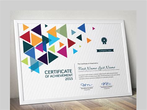 20 Most Creative Certificate Design Templates Modern Styles For 2020