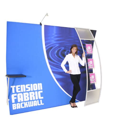 Orbus Formulate Tension Fabric Backwall Displays Straight Curved