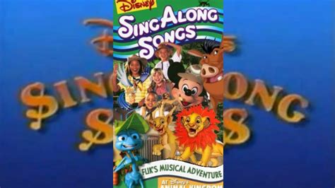Disney Sing Along Songs Fliks Musical Adventure At Disneys Animal
