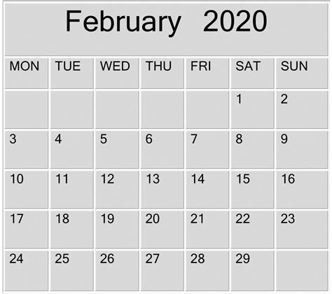 Microsoft Word Calendar Template 2020 Edit Calendar Template Printable