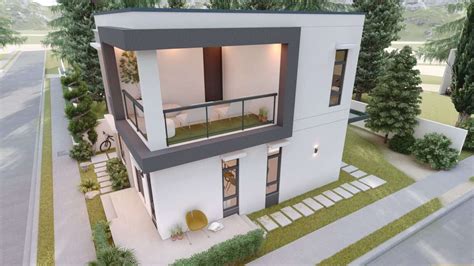 2 Storey Small House Design 6m X 7m Dream Tiny Living