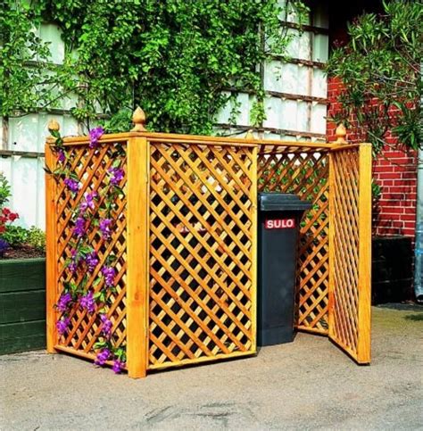 See Here 14 Great Ideas To Hide Garbage And Recycling Container In Your