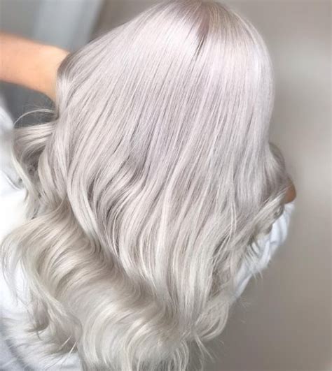 From romantic to edgy, there's a silver style to suit anyone who. 15 Ways to Get The Icy Blonde Hair Trend in 2019