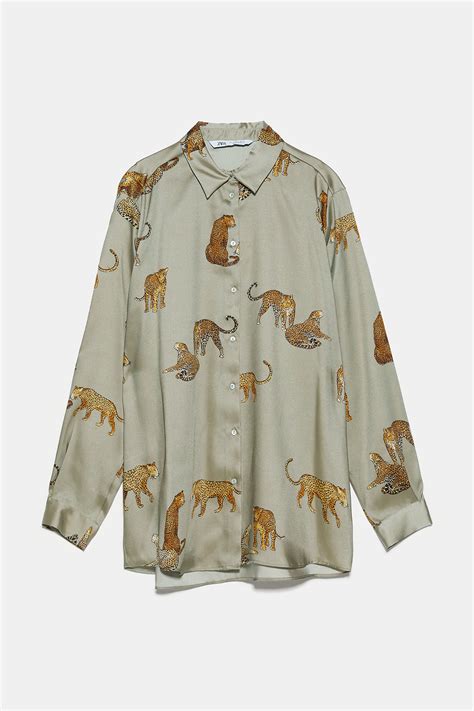 Zara Tiger Print Shirt Nicholascleary Blog