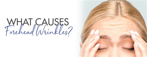 Stress causes a person to frown quite a bit, which causes temporary forehead lines. What Causes Forehead Wrinkles? | Atlanta Face and Body
