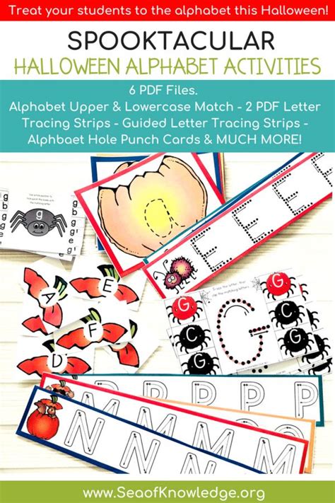 A has the /a/ sound as in 'apple') letter writing; Spooktacular Halloween Alphabet Formation Activities Your Kids Won't ...