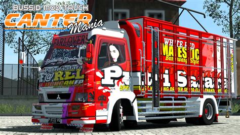 mod bussid truck canter livery indonesia